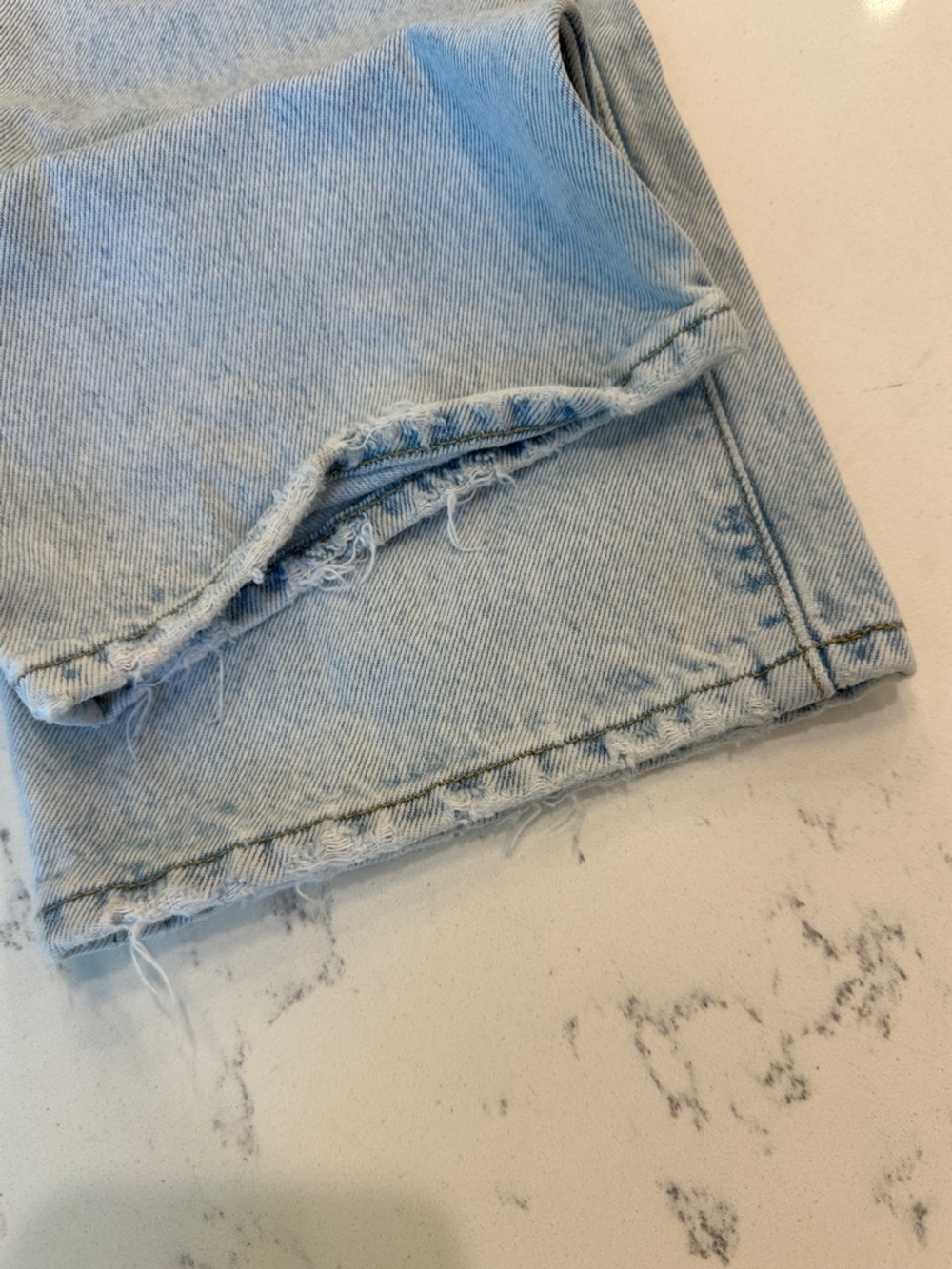 Levi Strauss Light Wash Ribcage Straight Ankle Jeans size 27 - Picture 9 of 9